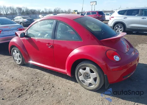 2008 Volkswagen New Beetle S/Se z USA, uszkodzony, nr VIN 3VWRW31C58M526176